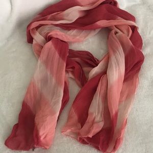 EUC Sheer Coral Scarf